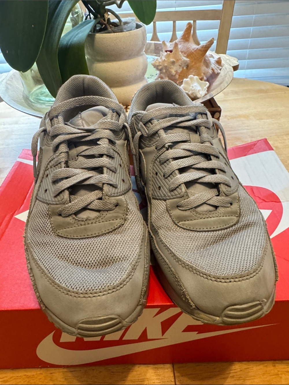 Nike Men's Sneakers in Light Gray